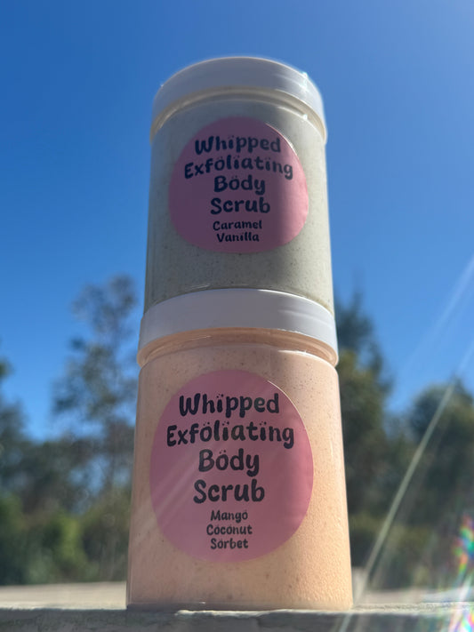 September Collection: Whipped exfoliating body scrub