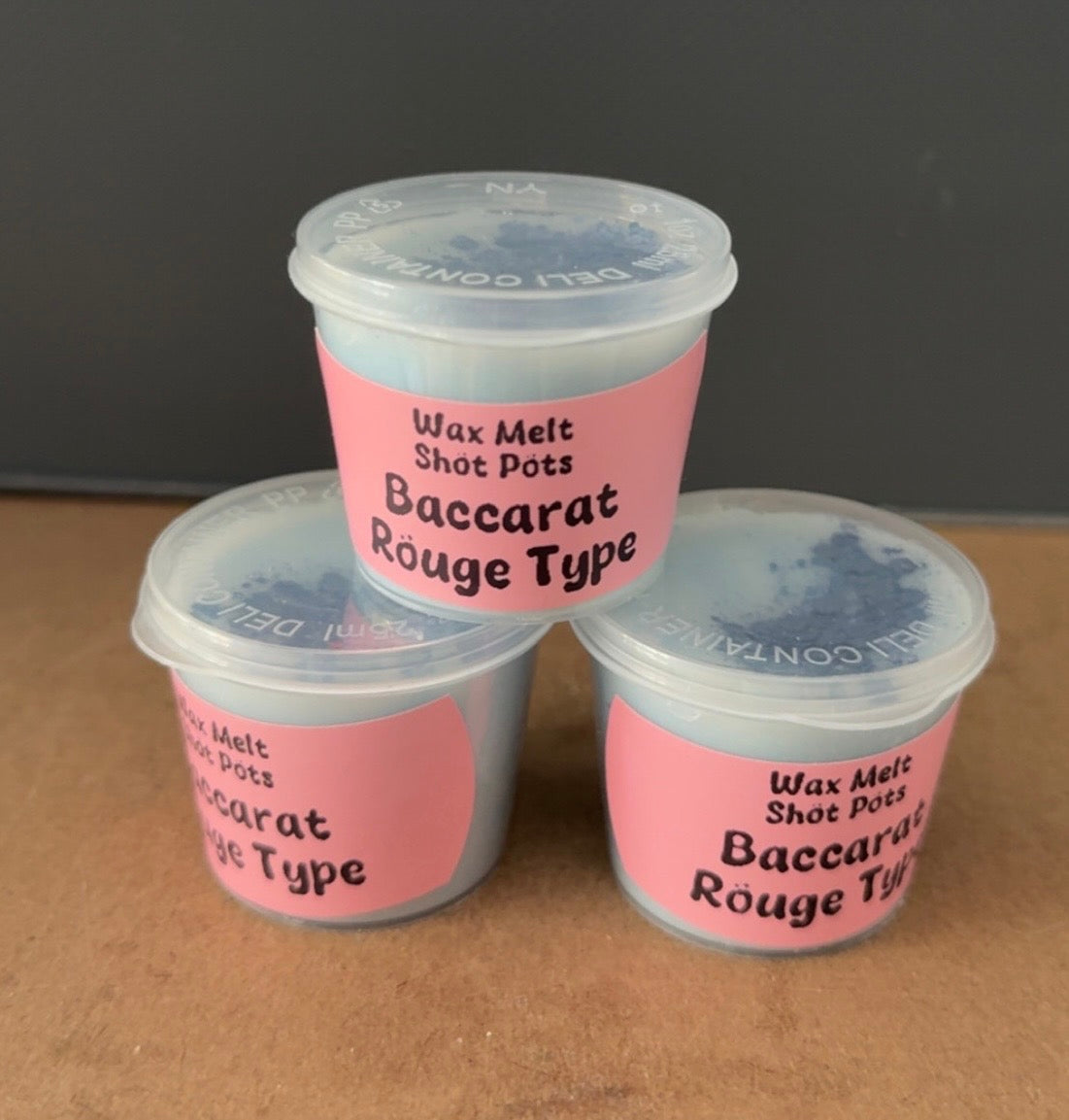 25ml wax melt shot pots