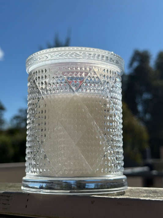 August  Collection: Glossy Clear Candle